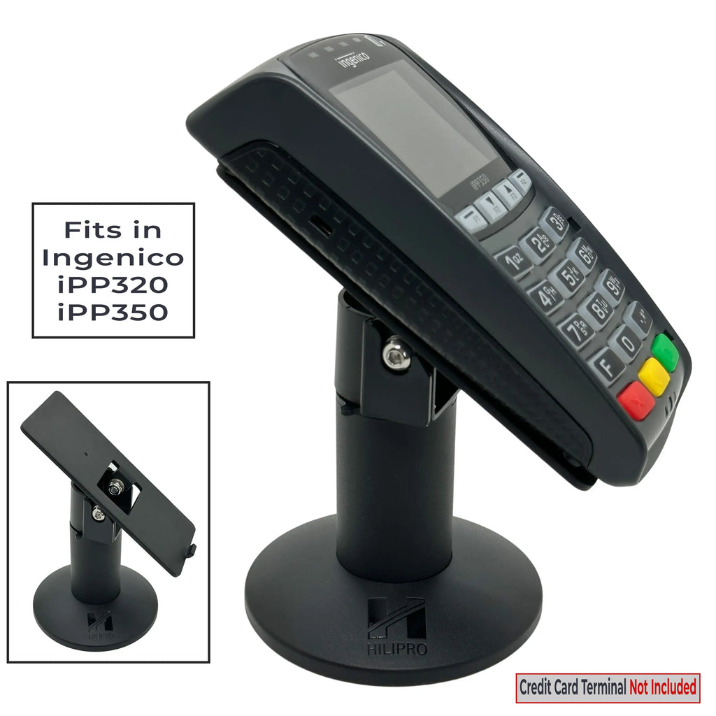 Secure Your Checkout with Hilipro POS Stands for Ingenico IPP 320 and Ingenico IPP 350