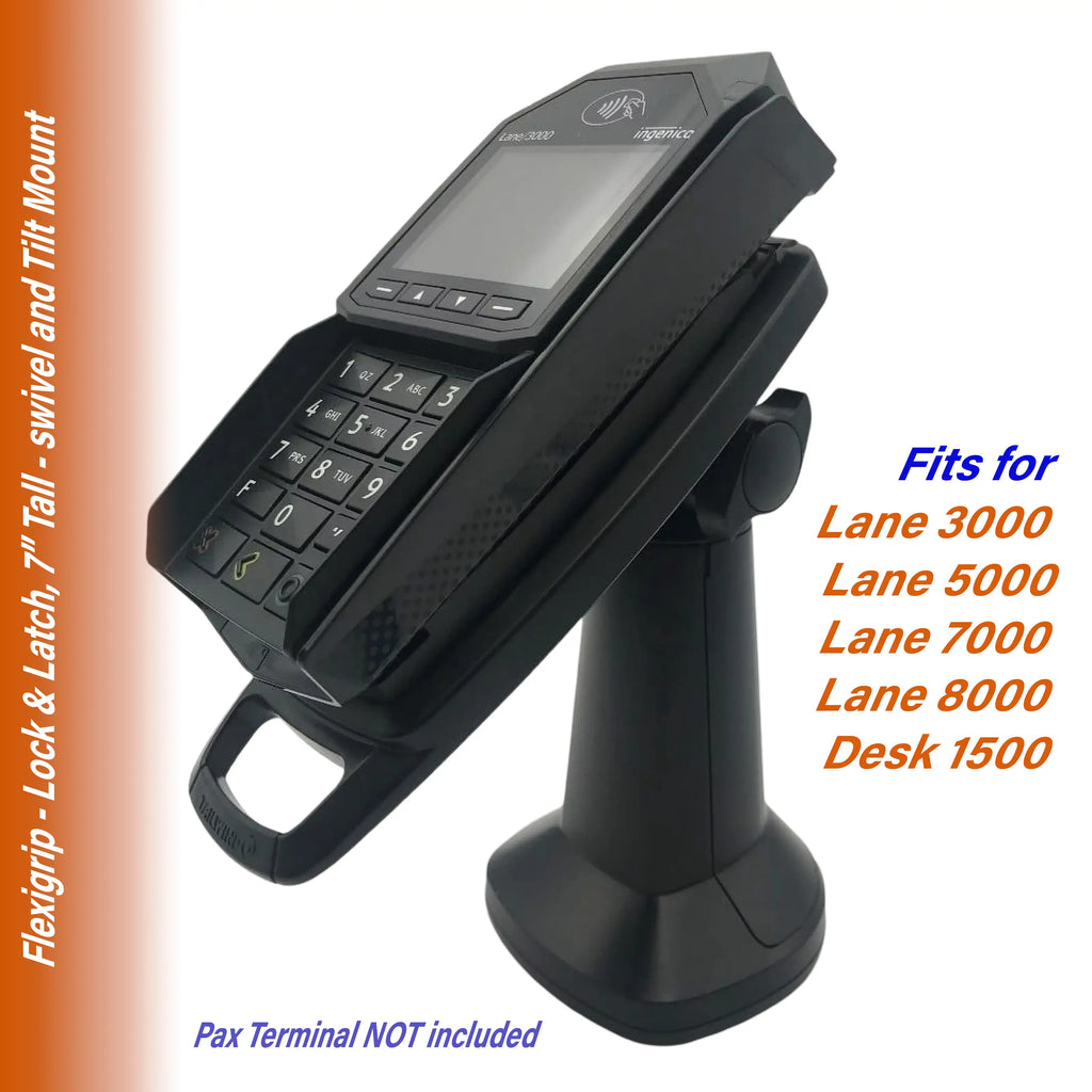 Hilipro Ingenico Lane 7000 Stands – Secure, Swivel, and Built for Performance