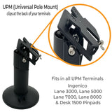 Hilipro Stand for Ingenico Lane/3000/5000/7000/8000 and Desk 1500 Pinpad & Card Machine - Swivel and Tilts - Complete Kit