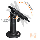 Swivel Stand for Verifone M400 and M440 Terminal Stand - WITH KEY - Complete Kit - 7" Tall Stand