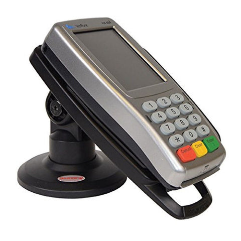 Compact Stand for Verifone VX820 Credit Card Terminal - 3" Compact with Latch & Lock with Key
