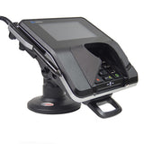Compact Stand for Verifone M400 & M440 Credit Card Terminal - 3" Compact with Latch & Lock with Key