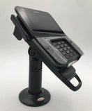 Swivel Stand for Verifone M400 & M440 Credit Card Terminal - 7" Tall with Latch & Lock - No Key