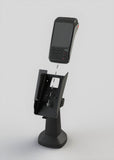 Stand for Ingenico Move 3500 & Move 5000 Credit Card Terminal - 7" Tall with Lock and Latch - No Key